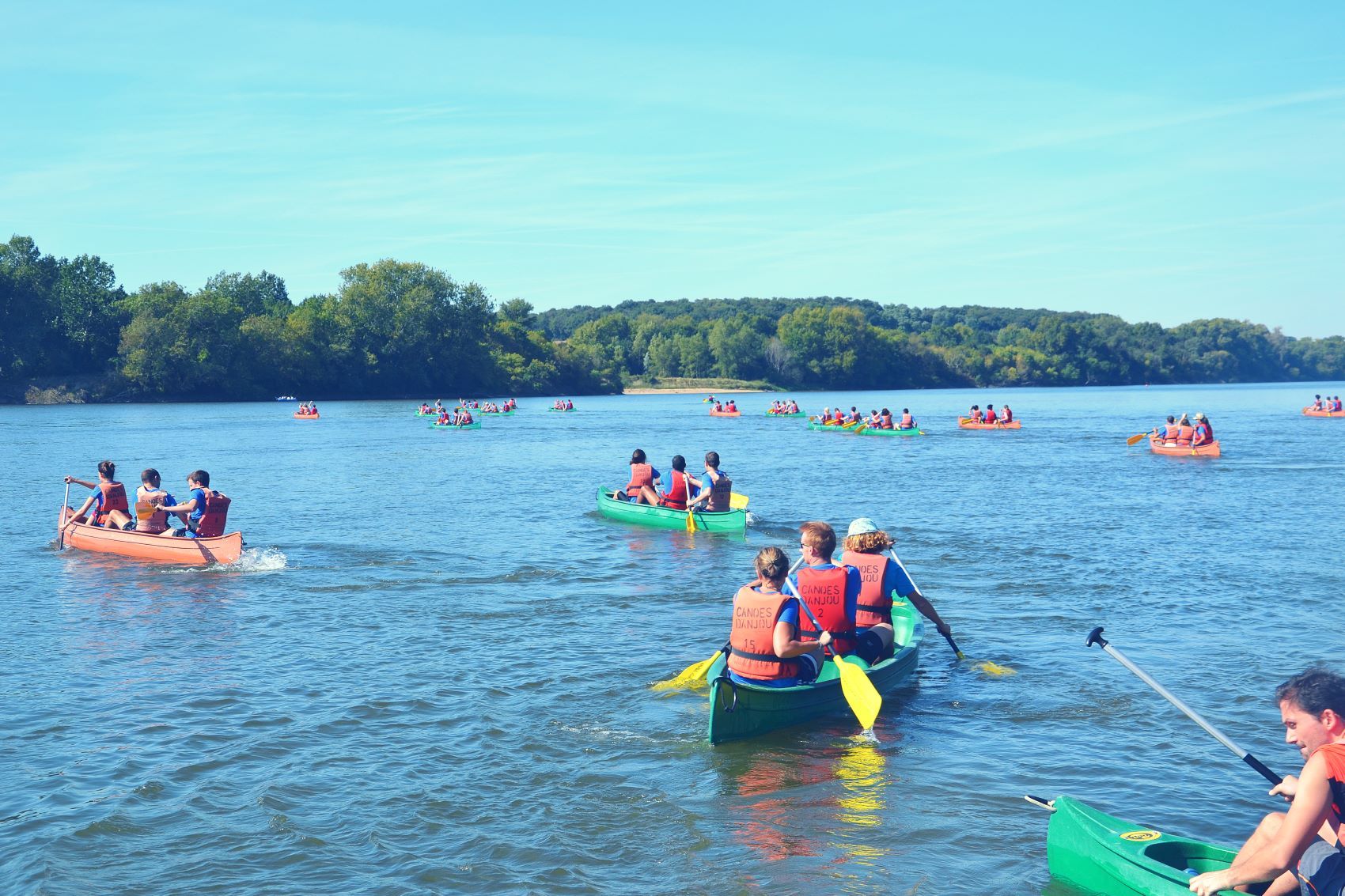 Canoé équipe sport